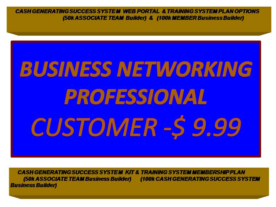 BUSINESS NETWORKING PROFESSIONAL (customer)